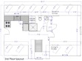 3RD Floor Layout Dimentions